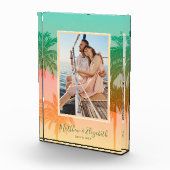 familie Tropische palmbomen Fotoblokken (Rechts)