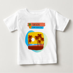 Familie Tropische Vacatie Matching Souvenir