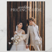 Familie Trouwfotograaf Fotografie prijslijst Flyer (Voorkant)