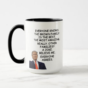 Familie Trump Gift, andere families zijn een grap Mok