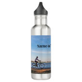 Familie uit Fietsen personaliseren met naam Waterfles (Links)