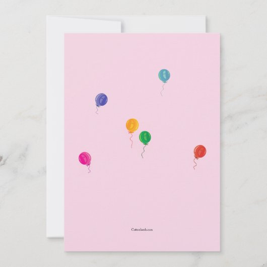 Familie uitnodiging op feestdag (Achterkant)