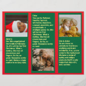 Familie Update Nieuws 🎄✨ Kerstfoto (Achterkant)