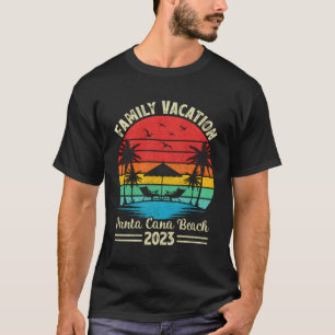 Familie Vacatie 2023 Dominicaanse Republiek Punta T-shirt