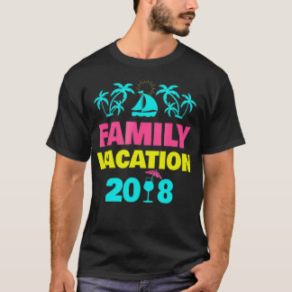 Familie Vacation 2018 Road Trip Beaches T-shirt