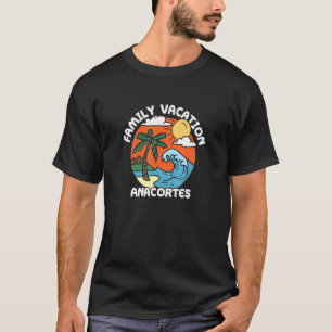 Familie Vacking Anacortes Beach Washington Beach B T-shirt