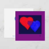 "Familie" Vader, moeder en kind van Miriam Kilmer Kaart (Voorkant / Achterkant)