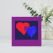 "Familie" Vader, moeder en kind van Miriam Kilmer Kaart (Staand voorkant)