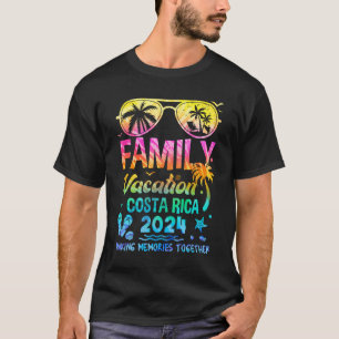 Familie vakantie 2024 Costa Rica Bijpassende herin T-shirt