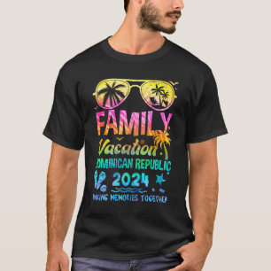 Familie Vakantie 2024 Dominicaanse Republiek Match T-shirt