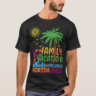 Familie vakantie 2024 Orlando vakantie reis 2024 T-shirt