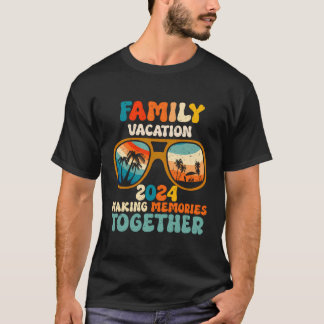 Familie Vakantie 2024 Zomer Strand Matching Making T-shirt