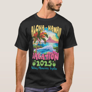 Familie vakantie 2025 Aloha Hawaii Hawaiian Matchi T-shirt