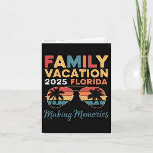Familie Vakantie 2025 Florida Herinneringen Maken Kaart