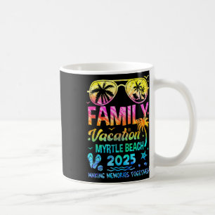Familie Vakantie 2025 Myrtle Beach Matching Memori Koffiemok