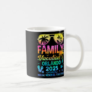 Familie Vakantie 2025 Orlando Matching Herinnering Koffiemok