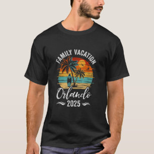 Familie Vakantie 2025  Orlando Zomer Matchi T-shirt