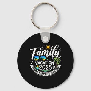Familie Vakantie 2025 Strand Matching Familie Zome Sleutelhanger