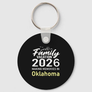 Familie Vakantie 2026 Herinneringen Maken Oklahoma Sleutelhanger
