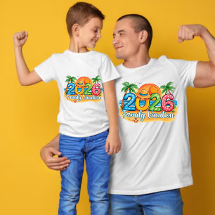 Familie Vakantie 2026 Kids T-Shirt