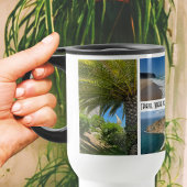 Familie Vakantie 6 Foto Collage Fun Custom Reisbeker