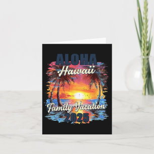 Familie Vakantie Aloha Hawaii 2025 Zomerreis Matc Kaart