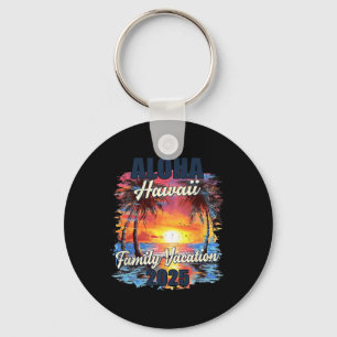 Familie Vakantie Aloha Hawaii 2025 Zomerreis Matc Sleutelhanger