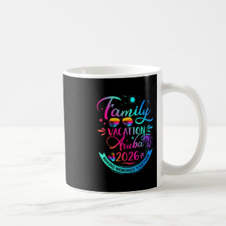 Familie Vakantie Aru 2026 Palmboom Cadeau Koffiemok