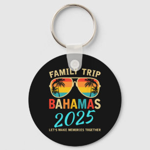 Familie Vakantie Bahama's 2025 Bijpassende Groep Z Sleutelhanger