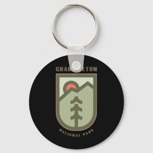 Familie vakantie cadeau - Grand Teton National Par Sleutelhanger