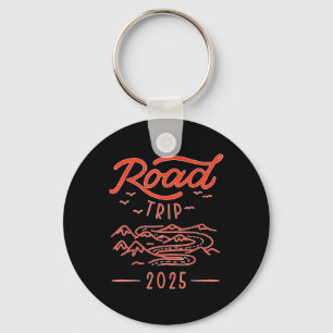 Familie Vakantie Camping Road Trip Travel Unit Jeu Sleutelhanger