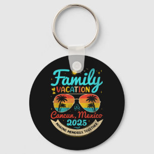 familie vakantie Cancun Sleutelhanger