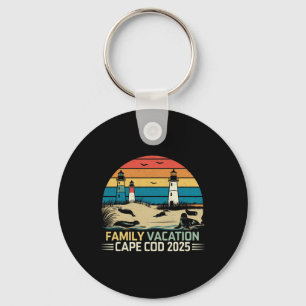Familie Vakantie Cape Cod 2025 Kust Vakantie Lig Sleutelhanger