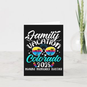 Familie Vakantie Colorado 2025 Herinneringen Maken Kaart