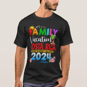 Familie vakantie Costa Rica 2024 herinneringen aan T-shirt