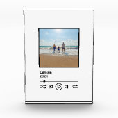 Familie Vakantie Geheugen Muziek Bestuurt MP3 Butt Fotoblokken (Voorkant)