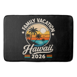 Familie Vakantie Hawaii 2026 Badmat