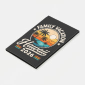 Familie vakantie Hawaii 2026 Post-it® Notes (Schuin)