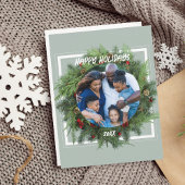 Familie Vakantie Kaart Aangepaste Sjabloon