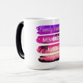 Familie vakantie maken herinneringen samen 2023 Mo Magische Mok (Voorkant links)