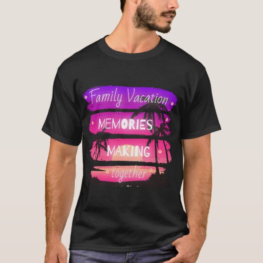 Familie vakantie maken herinneringen samen 2023 Sh T-shirt (Voorkant)