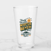 Familie vakantie Myrtle Beach 2024 herinneringen m Glas (Voorkant)