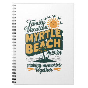 Familie Vakantie Myrtle Beach 2024 Herinneringen M Notitieboek