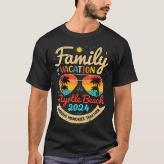 Familie vakantie Myrtle Beach 2024 herinneringen m T-shirt