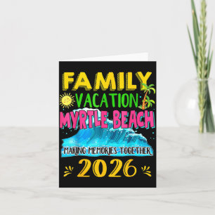 Familie Vakantie Myrtle Beach 2026 Vakantie Zomer Kaart