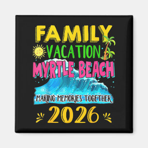 Familie Vakantie Myrtle Beach 2026 Vakantie Zomer Magneet