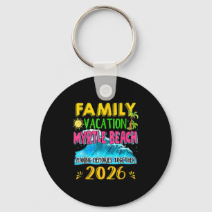 Familie Vakantie Myrtle Beach 2026 Vakantie Zomer Sleutelhanger