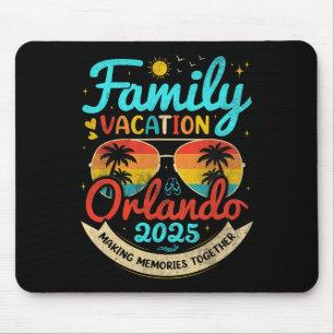 Familie Vakantie Orlando Beach 2025 Nederland Muismat