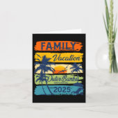 Familie Vakantie Outer Banks North Carolina 2025 F Kaart (Voorkant)