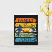 Familie Vakantie Outer Banks North Carolina 2025 F Kaart (Gele Bloem)